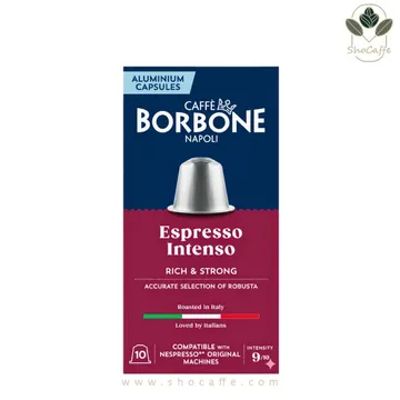 کپسول قهوه نسپرسو بوربن اسپرسو اینتنسو Borbone Espresso Intenso